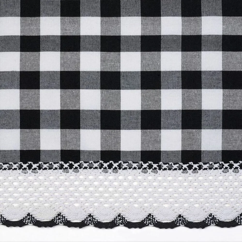 Achim Home Furnishing: Buffalo Black Plaid Modern Window Curtain Panel , 72